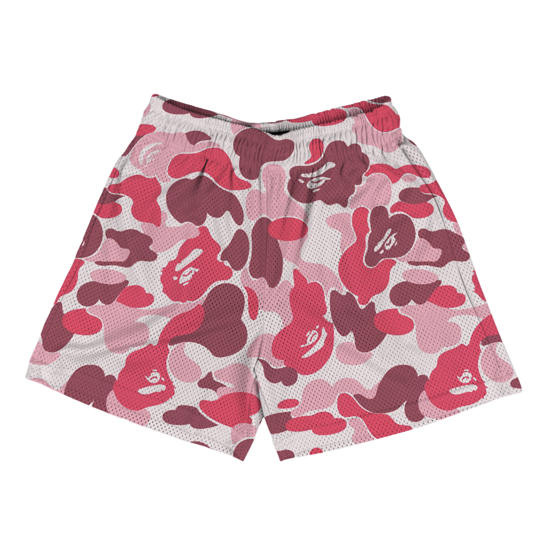 CAMO PINK - MESHORTS