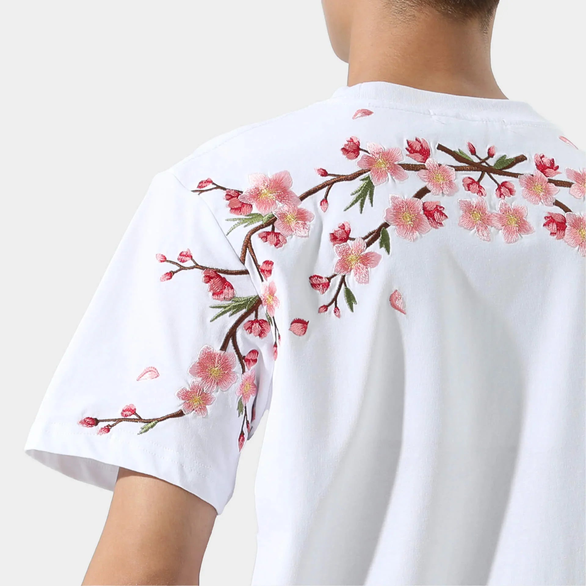 Sakura Embroidered Shirt