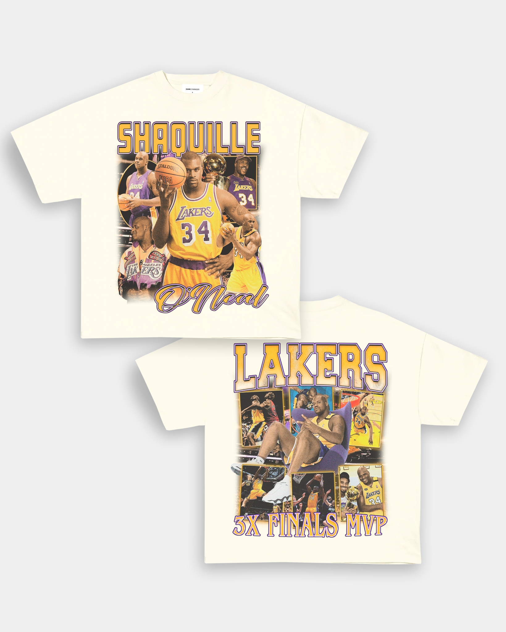 LAKERS SHAQ TEE - [DS]