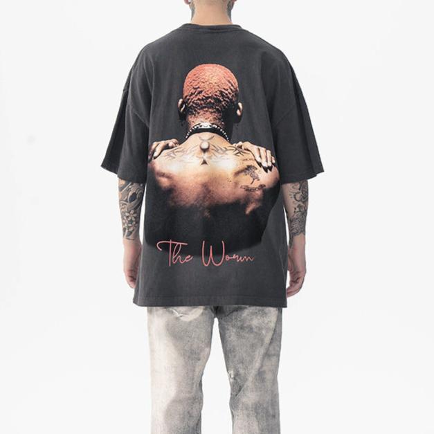 The Worm Rodman printed short sleeved T-shirt