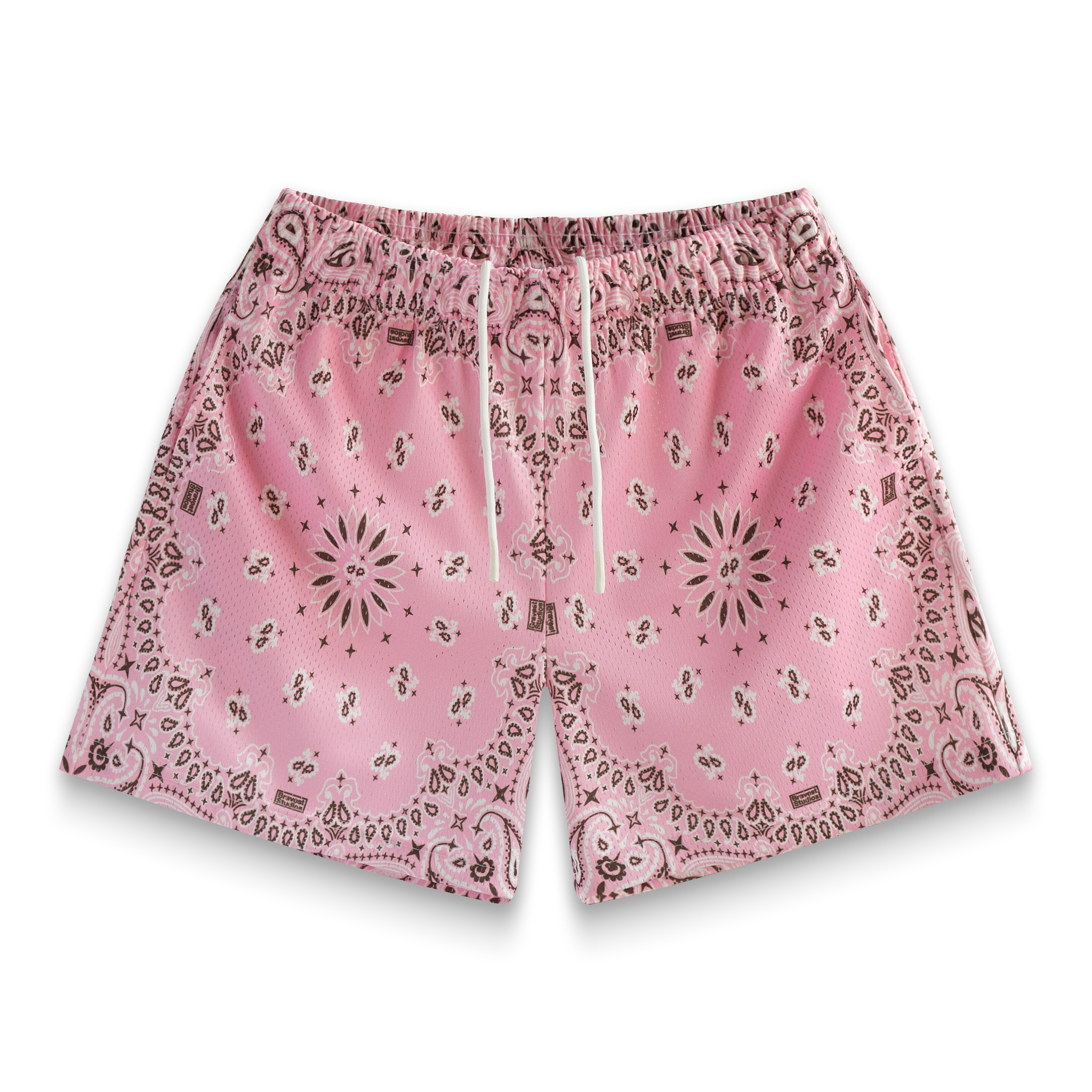 Strawberry Paisley Shorts