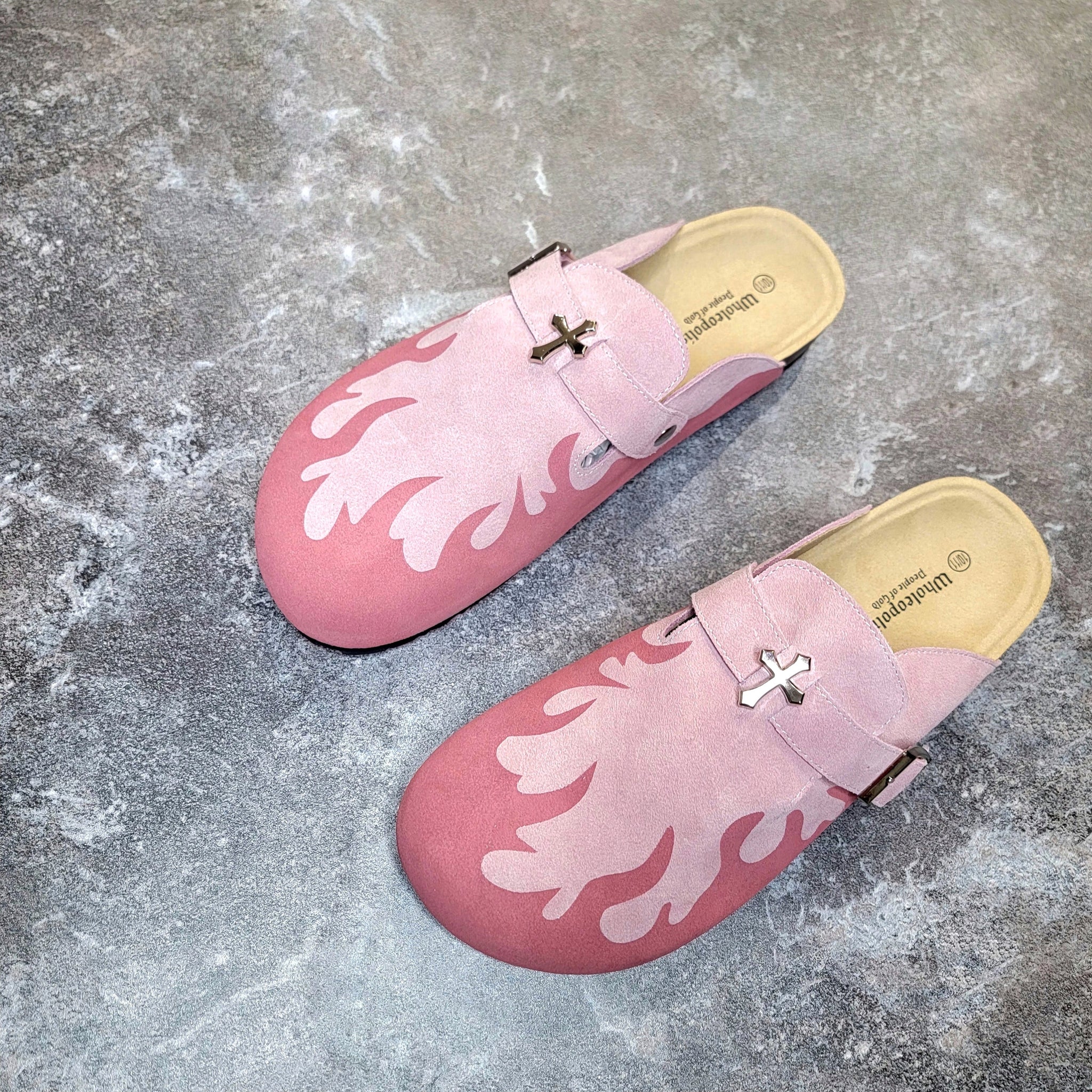 Rose Pink Crossfire Clogs