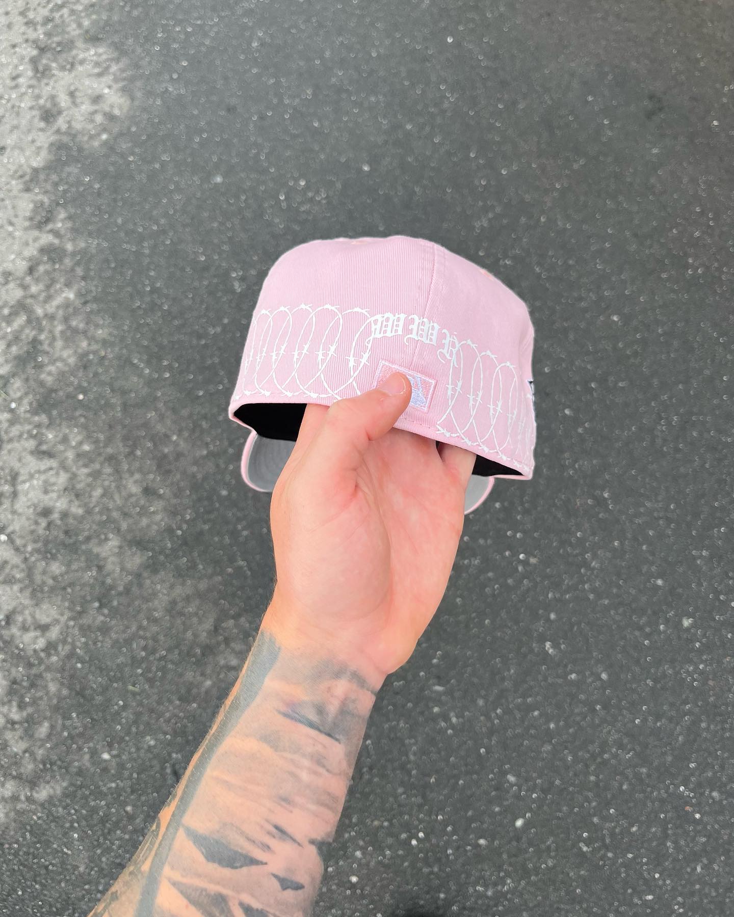 PINK NY ANGELS HAT