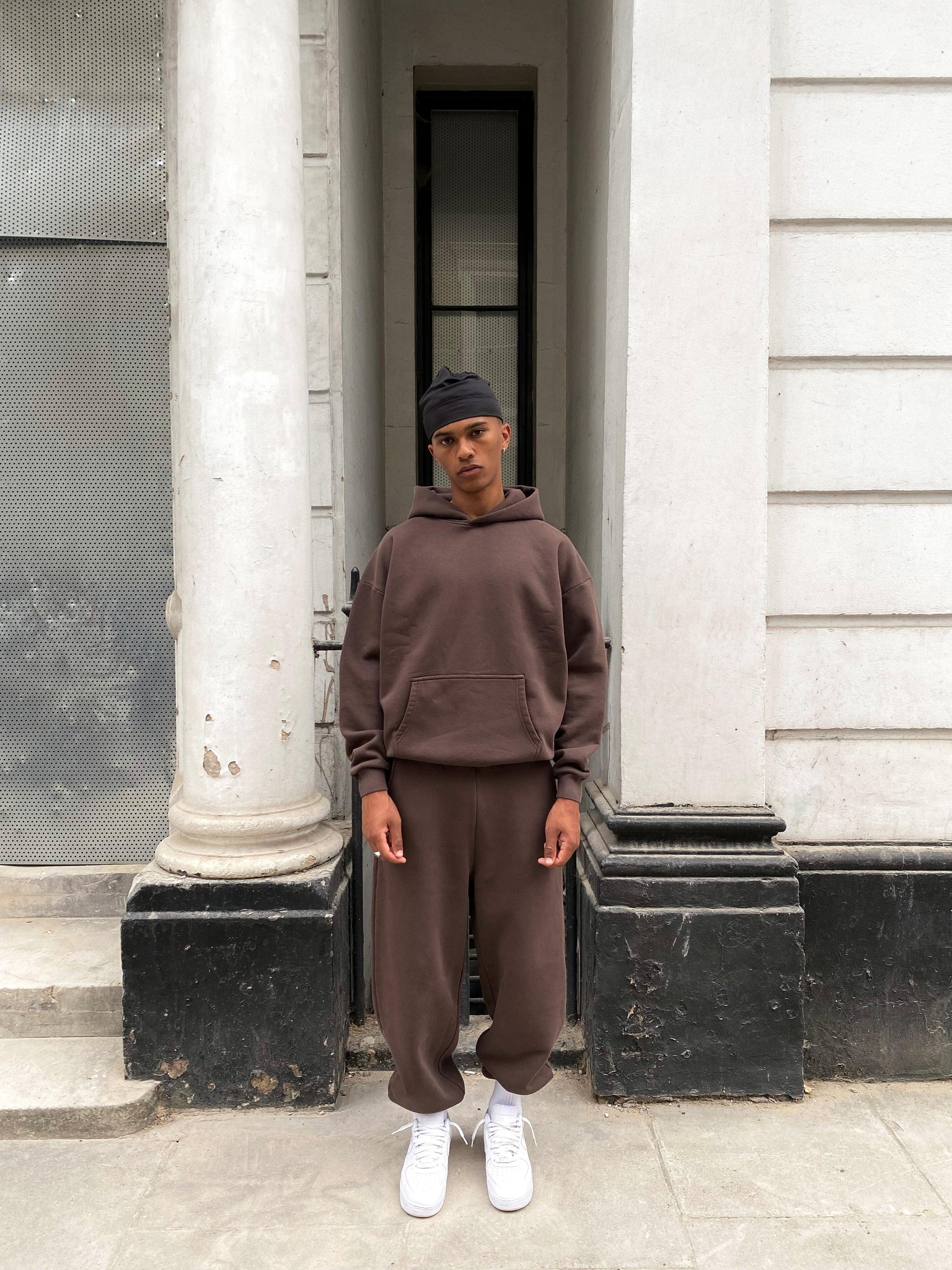 COZY SWEATPANT - BROWN